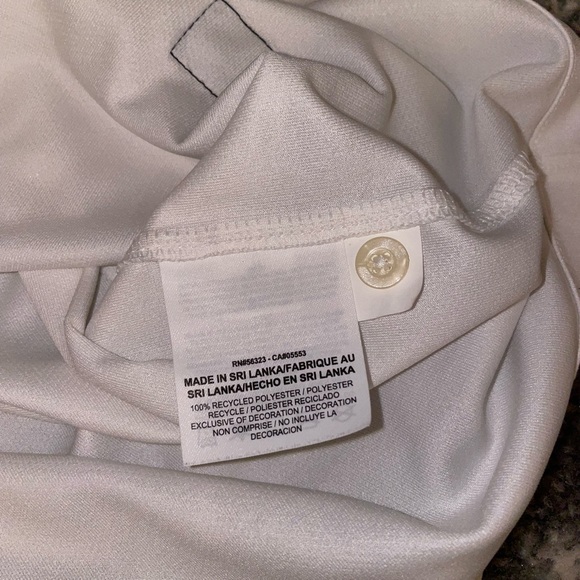 Nike Dri fit US Soccer Men’s Medium White Polo 2014 - Picture 6 of 10